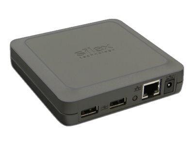 Silex Technology 2-Port Gigabit Ethernet USB Device Server; DS-510(US)