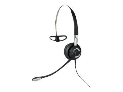 Jabra  BIZ 2400 II Over-the-Head Mono Headset with Noise-Cancelling Microphone; Black