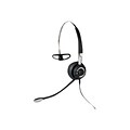 Jabra  BIZ 2400 II Over-the-Head Mono Headset with Noise-Cancelling Microphone; Black