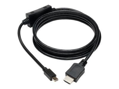 Tripp Lite P586 12 Mini-DisplayPort to HDMI Male/Male Cable Adapter; Black