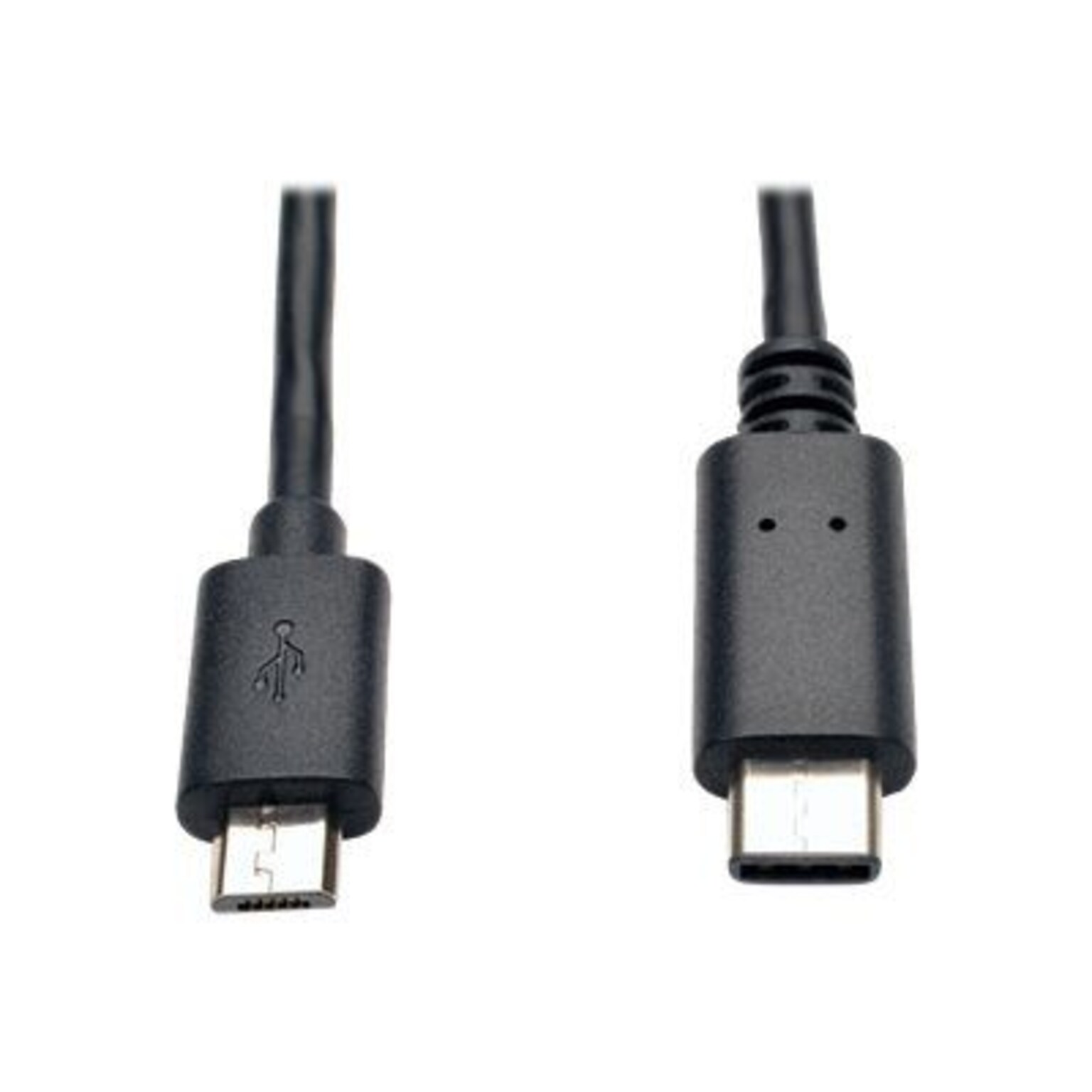 Tripp Lite 6 Type-C USB/Type-B Micro USB Male/Male Hi-Speed Cable; Black (U040-006-MICRO)