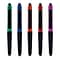 Monteverde One Touch Ballpoint Pen with Front Stylus, Assorted Colors, 12 pack (MV36170)
