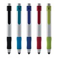 Monteverde One Touch Ballpoint Pen with Front Stylus, Assorted Colors, 12 pack (MV36222)