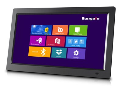Sungale 14" Wi-Fi Cloud Storage Photo Frame