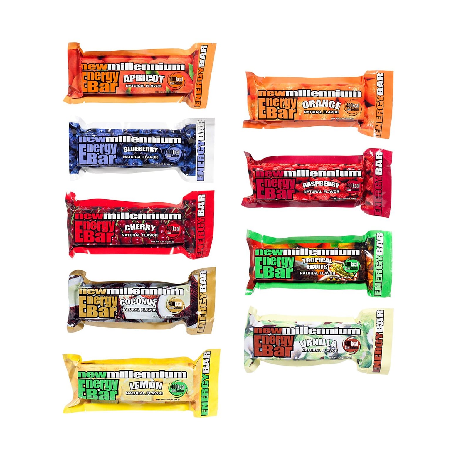 Ready America SOS Food Labs™ New Millennium Emergency Food Ration 400 Calorie Food Bar, 50/Pack (73453-50)