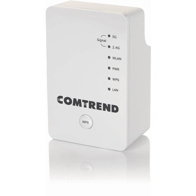 Comtrend (WAP-5920) Dual-Band Wireless Extender; 750Mbps, 1 Port