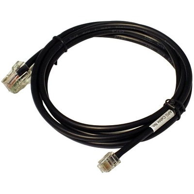 APG  CD-101B 5 Network Cable; RJ-12/RJ-45 Male/Male, Black