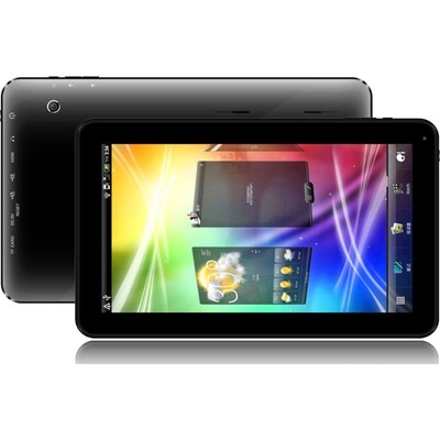 Worryfree Gadgets MYEPADS 10XR-Q 10 Tablet; 8GB Flash, Android 4.4 KitKat, Black
