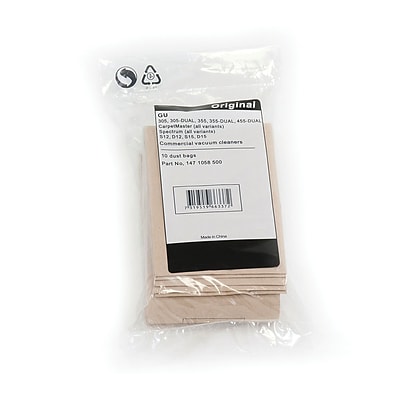 Nilfisk Vacuum Bags Brown, 2/Pack (107413584)