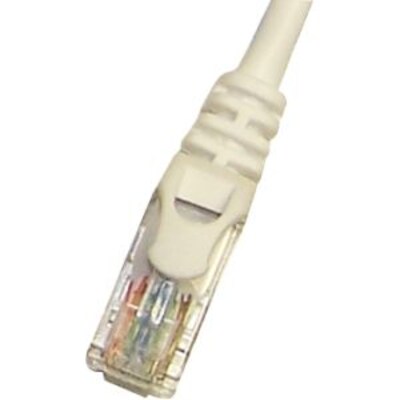 Comprehensive® CAT6-100WHT 100' RJ-45 Male/Male Cat6 Snagless Patch Cable; White