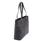 Royce Leather Carryall Women's Tote Bag, Black, Colombian Leather (657-BLACK-VL)