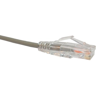 Unirise Clearfit Slim Patch Cable, 10 Ft, Gray