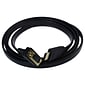 Plugable (HDMI-VGA) 6' HDMI/HD-15 VGA Male/Male Digital Audio/Video Cable; Black