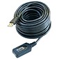Plugable 10m USB 2.0 Type A Male/Female Active Extension Cable; Black (USB2-10M)