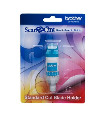 Brother Fabric ScanNCut CAHLP1 Standard Cut Blade Holder, White/Blue