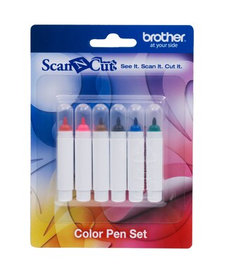 Brother Fabric ScanNCut CAPEN1 Assorted Permanent Pen Set