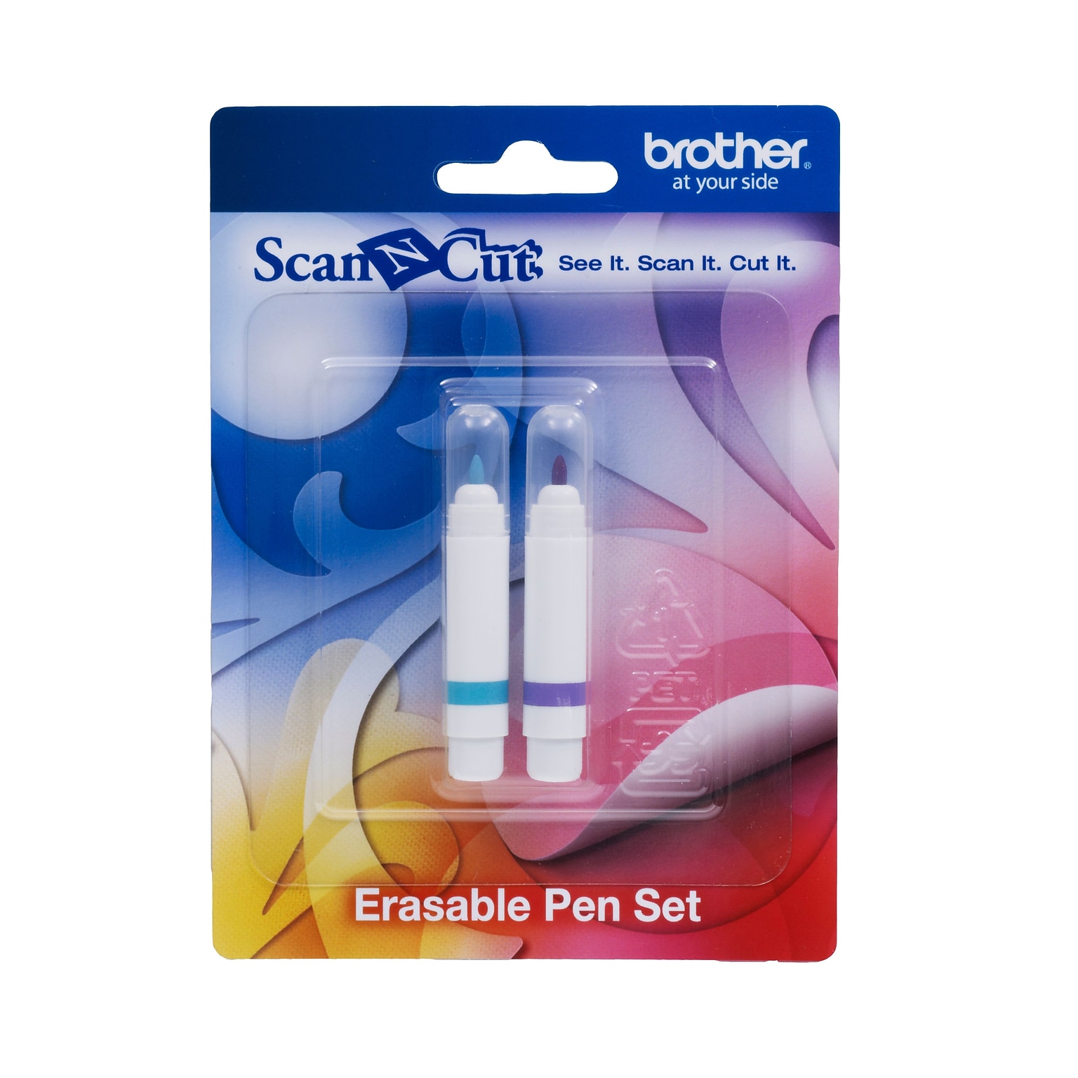 Brother Fabric ScanNCut CAPEN2 Assorted Erasable Pen Set