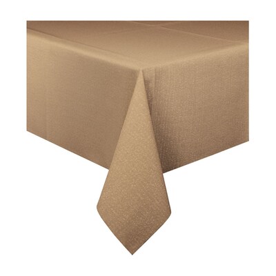 Hoffmaster Linen-Like Natural Weave Tablecover; 50 X 108, 24 per case (2104445)