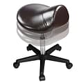 Master Massage Ergonomic Saddle Chair-Saddle Stool- Hydraulic Swivel Rolling Chair Coffee