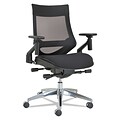 Alera® EB-W Series Multifunction Mesh Chair, Black