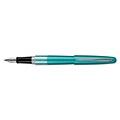 Pilot® Mr Retro Pop Collection Fountain Pen, Turquoise Barrel, Black Ink, Fine