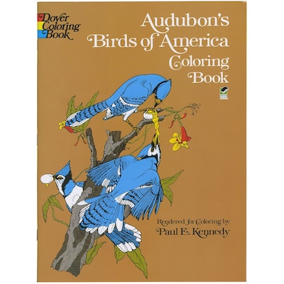 Audubons Birds Of America Adult Coloring Book, Paperback