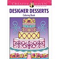 Creative Haven Designer Desserts Adult Coloring Book, Paperback