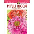 Creative Haven In Full Bloom Adult Coloring Book, Paperback