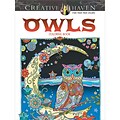 Creative Haven Owls Adult Coloring Book, Paperback
