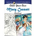 Color Your Own Mary Cassatt Paintings Adult Coloring Book, Paperback