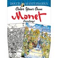 Color Your Own Monet Paintings Adult Coloring Book, Paperback