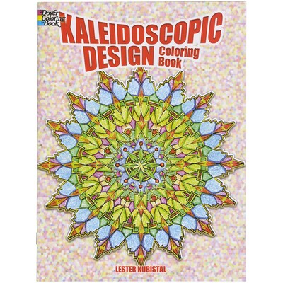 Kaleidoscopic Design Adult Coloring Book, Paperback