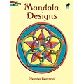 Mandala Designs, Adult Coloring Book, Paperback