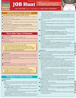 BarCharts, Inc. QuickStudy® Job Hunt Reference Set (9781423230199)