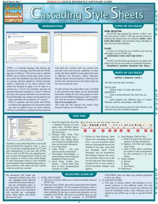 BarCharts, Inc. QuickStudy® Web Programming Reference Set (9781423230243)