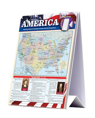 BarCharts, Inc. QuickStudy® American History Easel Reference Set (9781423230540)