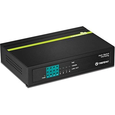 TRENDnet TPE-TG44g 8-Port GREENnet Gigabit PoE+ Switch