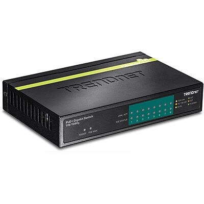 TRENDnet TPETG80g 8-Port Gigabit PoE+ Switch