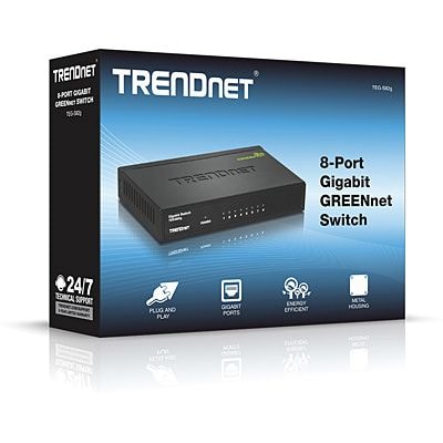 TRENDnet TEGS82g Gigabit GREENnet Switch