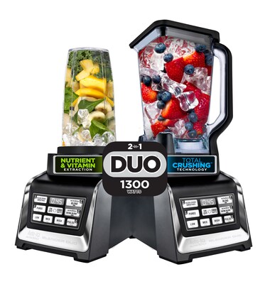 Ninja Nutri 72 oz. Blender, Black/Silver (BL641)