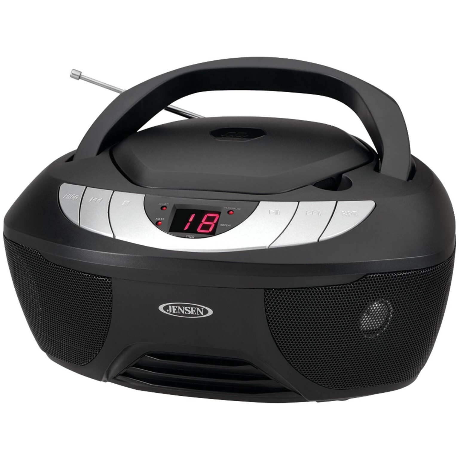 Jensen JENCD475 Portable Stereo CD Player with AM/FM Radio