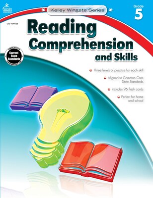 Reading Comprehension and Skills Workbook, Grade 5 / Ages 10 - 11