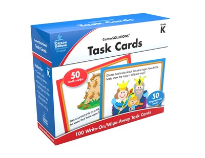Carson Dellosa Task Learning Cards (Grade K)