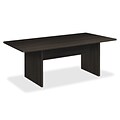 HON BL Series 72W x 36D Rectangle Conference Table, Flat Edge, Slab Base, Espresso Finish (BSXBLC72RESES)