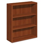 HON® 10700 Series; Cognac 3-Shelf Bookcase