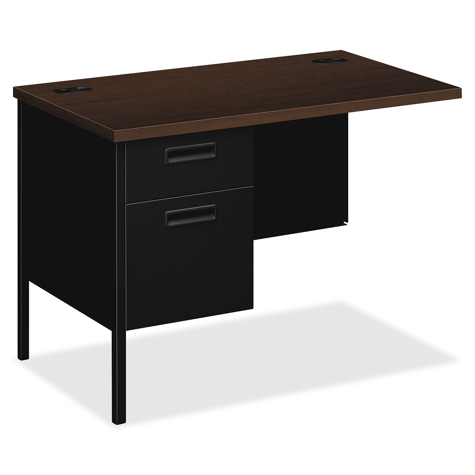 HON® Metro Classic Left Return, 42 x 24 x 29.5, 2 x File Drawer(s), Box Drawer(s), Single Pedestal on Left Side