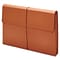 Globe-Weis Pendaflex Expanding Wallet with Elastic Closure, Tabloid Size, Brown (B1060E)