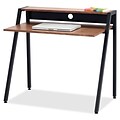 SAFCO® Writing Desk, Black Frame