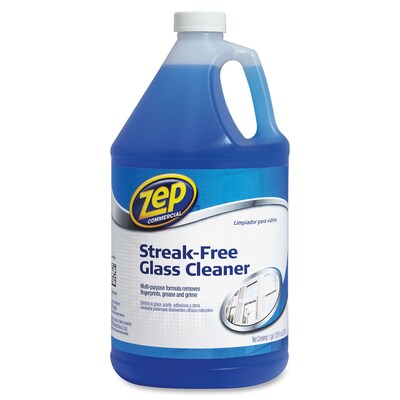 Zep® Commercial Streak-Free Glass Cleaner, 1 Gallon