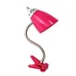 All the Rages Limelights LD2001-PNK Gooseneck Clip Light, Pink